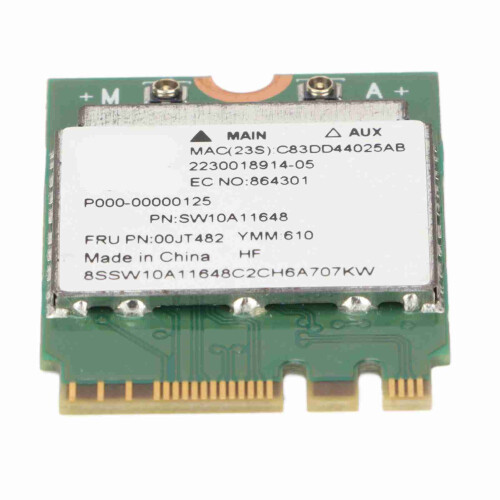 Dual Band M.2 Wireless Internet Card RTL8821AE for Notebook, Fast Stable Connection