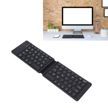 Foldable Wireless Keyboard BT3.0, Silent, 120mAh, Compact Black