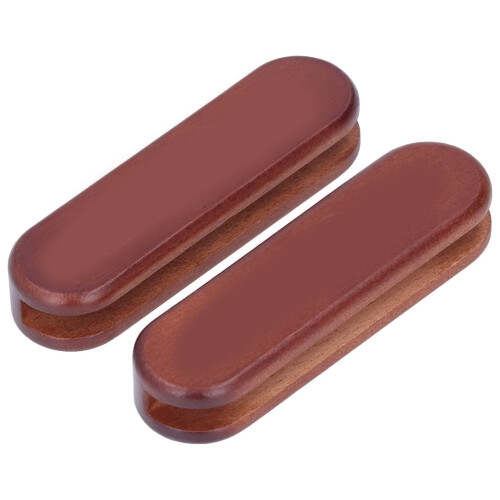 2Pcs Beech Handle Bakeware Set – Prevent Scalding, Portable Outdoor Camping 1