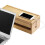 2X Kabel Management Box Holz Kabel Organizer Box (Holz Farbe) 4