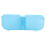 2X Plastic Rectangle 8 Compartments 7 Days Medicine Pill Box 5