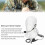7,1 mm Motorradhelm-Headset mit U94 PTT, 2,5 mm Intercom, Schwarz 6
