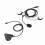 7,1 mm Motorradhelm-Headset mit U94 PTT, 2,5 mm Intercom, Schwarz 14