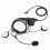 7,1 mm Motorradhelm-Headset mit U94 PTT, 2,5 mm Intercom, Schwarz 16