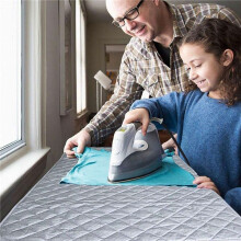 2X Table Top Ironing Mat Laundry Pod Washer Dryer Cover Board Heat Resistant Blanket Press Clothes Protector
