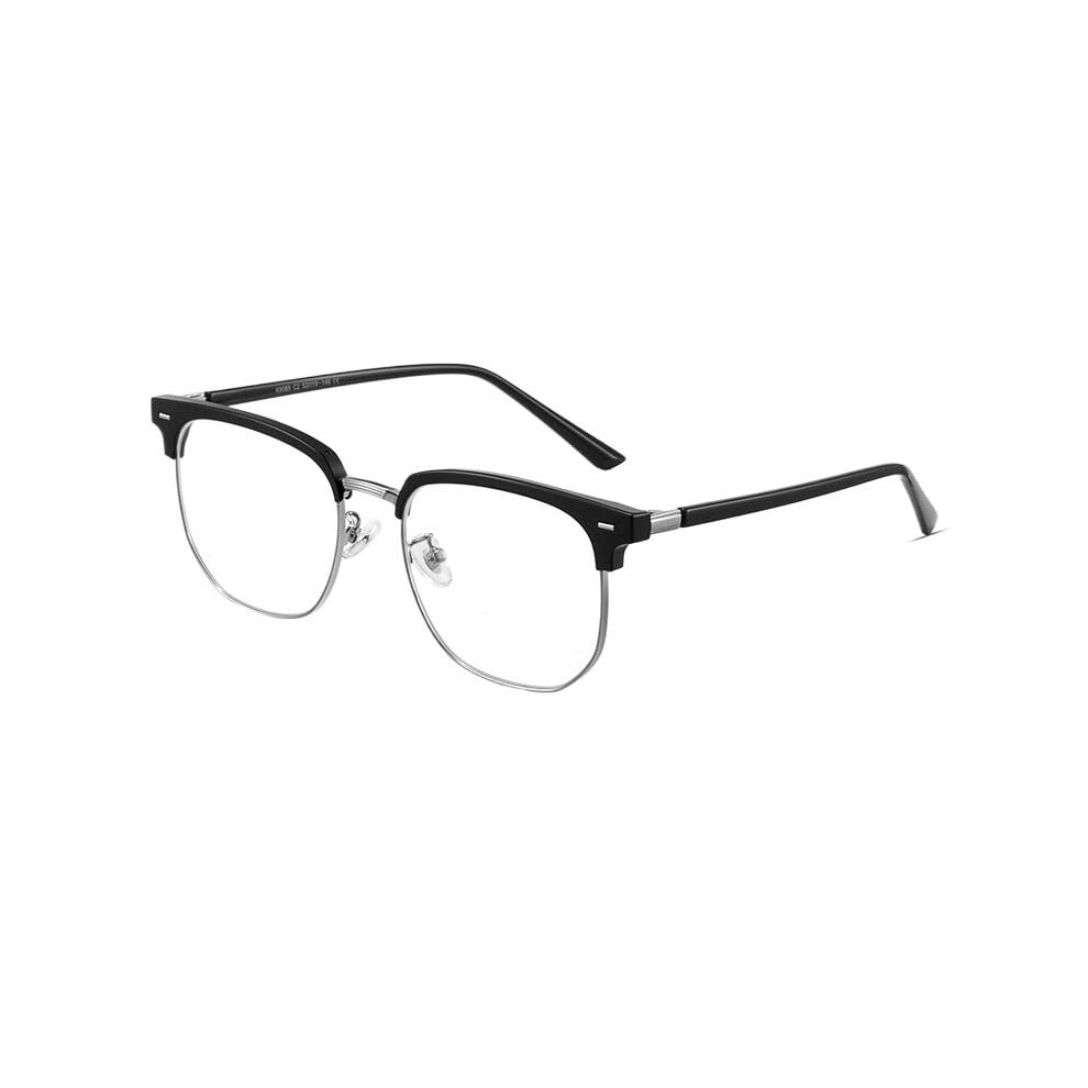 Blue/Light Blocking Computer Glasses +0.00 Clear Lens Lightweight Eyewear For Eye Protection (Color C1)