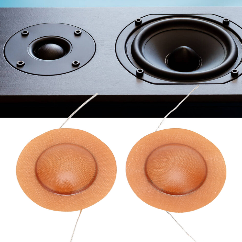 High-Performance Tweeter Voice Coil 25Mm / 0.98In For Speaker Maintenance 2Pcs 3781376225248