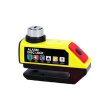 Motorcycle Alarm Disc Brake Lock 120dB Loud Anti Theft Alarma Moto Wheel Disk Padlock Waterproof Motorcycle Disc Lock