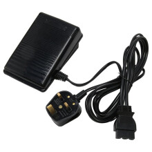 220v Sewing Machine Foot Control Pedal, Anti Slip Design,Easy Installation for Old-Fashioned Sewing Machine UK Plug