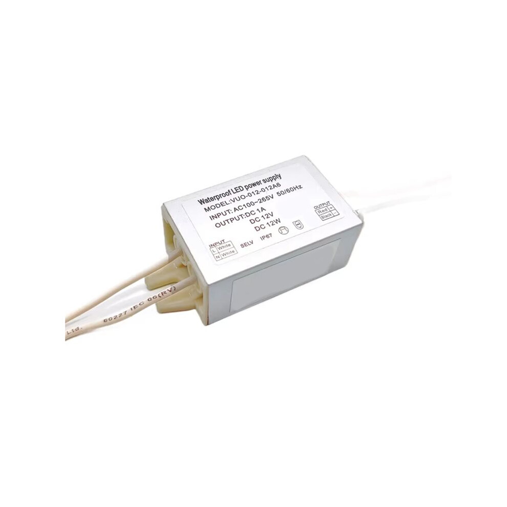 Led Power Supply 12W 220V To 12V Driver For Led Spotlights Transformer Ip67 Waterproof 6034264315666