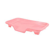 2X Environmental Plastic Kitchen Sink Dish Drainer Set Rack Washing Holder Basket Tray, Approx 17.5 x 9.5 x 7INCH ()
