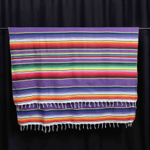 3X Mexican Tablecloth for Mexican Party Wedding Decorations, Mexican Saltillo Serape Blanket Bed Blanket Table Mat
