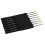 40Pcs Black Knitting Needles Plastic Handle Crochet Hooks for Knit DIY  Loom Tool Weaving Kit Braid 2