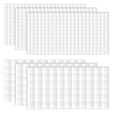 990 Pastilles Adhésives Double Face en Mousse pour Loisirs Créatifs, Scrapbooking, Projets DIY, Art et Décoration Intérieure