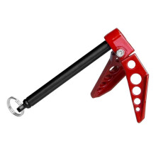 1/10 RC Crawler Car Metal Fold Anchor Winch Earth Ground Tool for SCX10 D90 CC01 Red