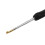 40Pcs Black Knitting Needles Plastic Handle Crochet Hooks for Knit DIY  Loom Tool Weaving Kit Braid 7
