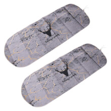 2pièces 140x49CM Tissu Marbrant Planche à Repasser Couvercle de Presse de Protection Pliage de Fer pour Repasser en Tissu Garde Protéger Vêtement