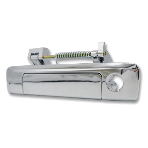 2X Chrome Rear Tailgate Handle Trunk Release Handle  (with Keyhole) for  Ranger Everest  BT-50 2012-2019