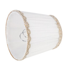 12X Chandelier Shades,ONLY for Candle Bulbs,Clip- Fitter Lamp Shades, White