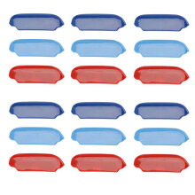 Car Front Face Middle Net Bright Sequins Modified Decoration Protection Strip Three Colors for  3 Axela 2019-2021