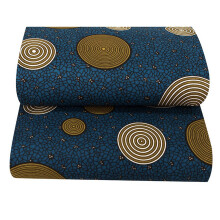 2pcs 6 Yards African Ankara Polyester Wax Prints Fabric African Fabric for Party Dress
