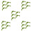 25Pcs Adjustable Plant Branches Bender Fixator Reuseable Branch Puller Twig Fixing Clamp Bonsai Modelling Tool Garden 1