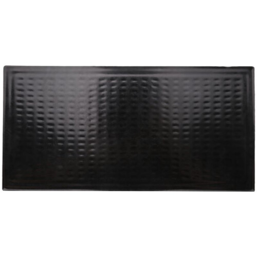 Pacote com 2 Tapetes de Barra, Tapete de ServiçO de Barra de Borracha Espessa de 12X6X0,4 Polegadas, Tapetes Antiderrapantes Resistentes para