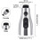 2X Kitchen Sink Pull Down Faucet Spray  Nozzle Pull Out Hose Sprayer Replacement Part Faucet  - Brushed Nickel 7