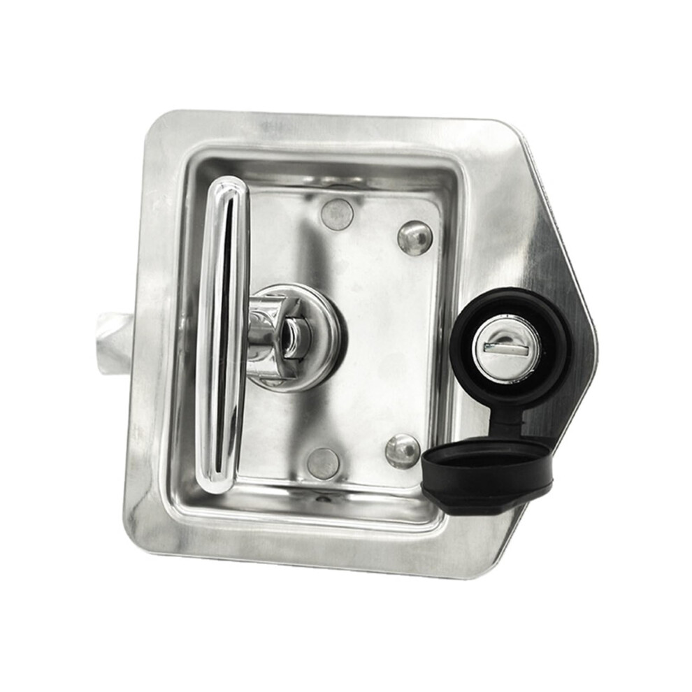 Trailer Toolbox Latch Heavy Duty Compression Lock Stainless Steel Zinc Alloy Handle For Rv Truck 9330225956051