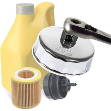 86mm 16 Flutes Oil Filter Wrench for & Heavy Duty Cup Tool for N20 N26 N51 N52 N54 N55 N63 N74 S55 S63 Engines