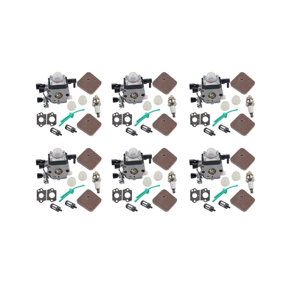3X Hs45 Fs38 Carburetor Is Suitable For C1q-S97 C1q-S186 Fs46 Fs55 Km55 Fs45 Fs45c Fs46c Fs55c Fs55r Fs55rc Weeder 4712804137269