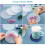 12 Pieces Resin Coaster Mold Large Silicone Geode Mold Irregular Wave Shape Mold DIY Epoxy Tray Mold 3