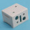 1 Inch Blind Brackets White Profile Box Mounting Bracket Window Blinds Headrail Bracket (16) 5