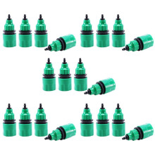 Garden Hose Pipe One Way Adapter Tap Connector Fitting for Irrigation 20-Pack