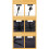 Small  Umbrella Automatic  Compact Suitable for Travel Portable Umbrella Outdoor Sunscreen Rainproof C 5
