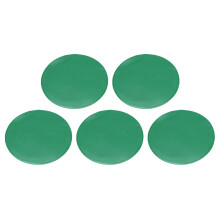 5pcs Soccer Disc Cone Football Agility Training-Dark Green