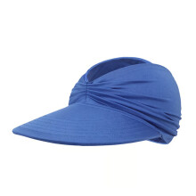 Breathable Athletic Cap Ponytail Friendly Design Hat For-Blue