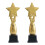 Light weight Star Shape Award Durability Golden Colored Star-L 1