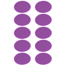 Disques d'entraînement de vitesse colorés, 10 pièces,-Violet