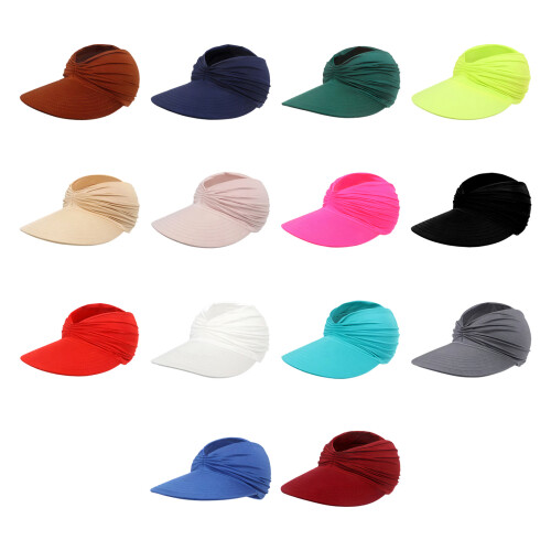 Packable Sun Protections Hat For Women With Hollowed-White 1
