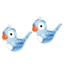 Coloured Drawing Water Bird Whistle For Kid Early Learning-Blue
