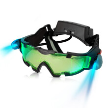 Kids Night Vision Goggles with FlipOut LED Lights, Adjustable Spy Gear for Night Missions and Outdoor Play