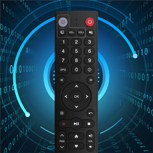 Replace Remote Control for Xsarius Sniper V - IPTV Box - Linux Full HD - H.265 HDOTT265 Q1 2