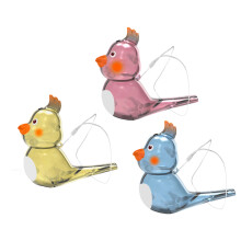 Coloured Drawing Water Bird Whistle Bathtime Musical Toy For Kid