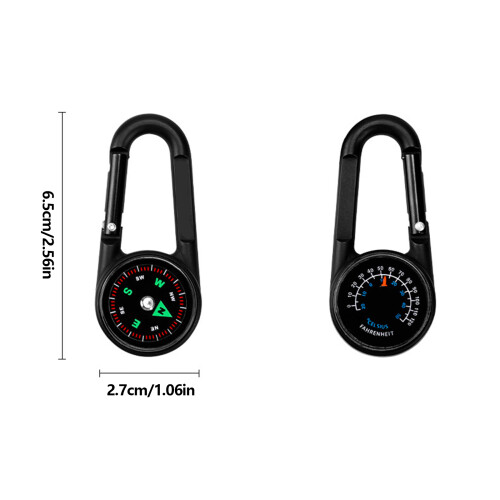 Double Sided Compasses Thermometers Outdoor Small Compasses 2