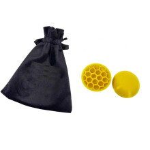 2Pcs Silicone Golf Training Pad Golf Swing Improvement-Yellow