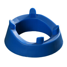 Plastic Display Stand Balls Pedestal Soccer Display Base-Blue