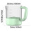 Electric Egg Beater Cup - Multifunctional Whisking Tool for Kitchen Efficiency White 9