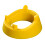 Ballen tonen basis Plastic voetstukhouder-Geel 1