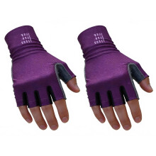 Half Finger Biking Gloves Moutain Bike Gloves-Purple XL